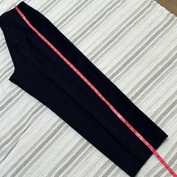 Talbots Womens 12P Black Wool High Waist Trousers Lined Office Careerwear - Picture 8 of 11